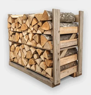 Bois de Chauffage conditionné en Palettes - 33 cm