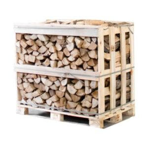 Demi-palette de bois de chauffage de charme séché au four