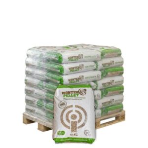 Demi-palette Wonderspan de granulés de bois 35 sacs x 15 kg (525 kg)