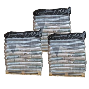 Granulés de bois Premium ECO BOIS ENERGIE - 3 palettes - 198 sacs 2970 kg