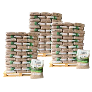 Granulés de bois Premium SimplyPELLET - 3 palettes - 195 sacs 2925 kg