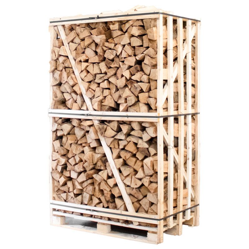 palette bois de chauffage hêtre séché au four 33 cm Palette bois de chauffage hêtre séché au four 33 cm