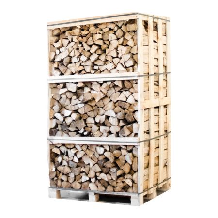 palette de bois de chauffage en charme séché au four 33cm Palette de bois de chauffage en charme séché au four 33cm