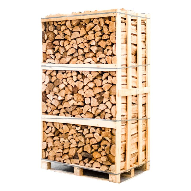palette de bois de chauffage en chêne séché au four 33cm Palette de bois de chauffage en chêne séché au four 33cm